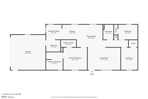 Floorplan - 313 Gemini Dr, Dover, OH 44622 photo 1 of 1