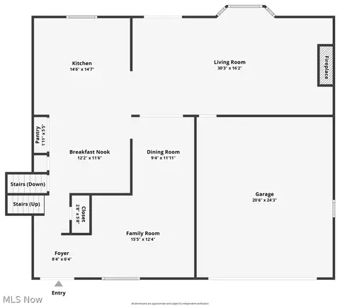 Floorplan - 6065 E Valleyview Ct, Mentor, OH 44060 photo 1 of 3