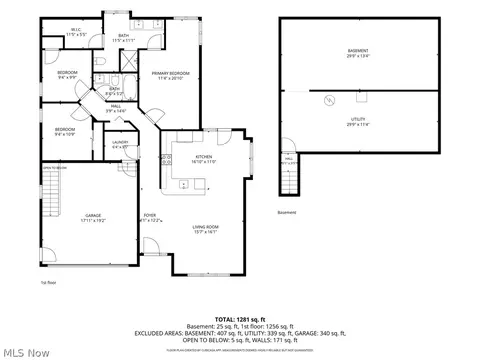 Floorplan - 623 Bridgeview Ave, Chester, WV 26034 photo 1 of 1