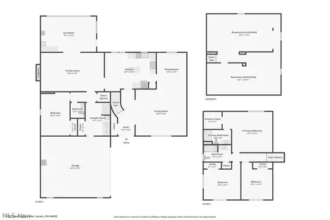 Floorplan - 4300 Washington Ave, Lorain, OH 44052 photo 3 of 4