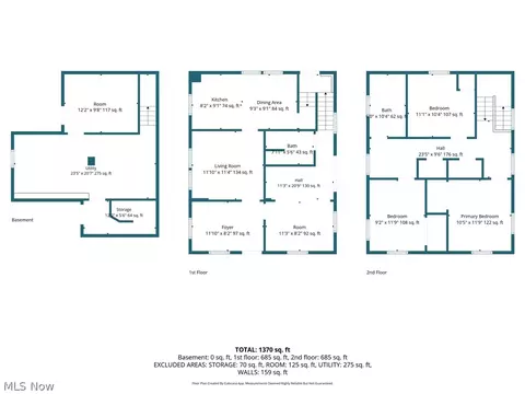 Floorplan - 1925 Robindale St, Wickliffe, OH 44092 photo 4 of 4