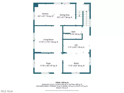 Floorplan - 1925 Robindale St, Wickliffe, OH 44092 photo 2 of 4