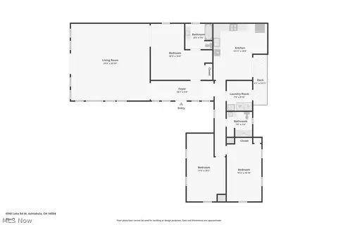 Floorplan - 6940 Lake Rd W, Ashtabula, OH 44004 photo 1 of 1