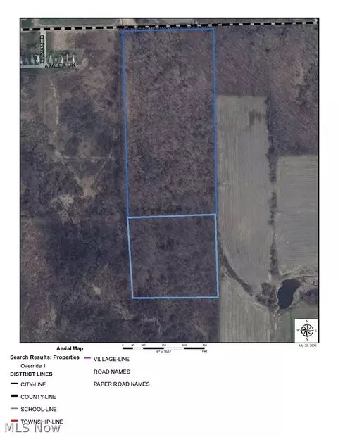 V/l Approx 43.67 Ac County Line Road, Newton Falls, OH 44444
