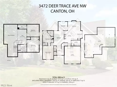 Floorplan - 3472 Deer Trace Ave NW, Canton, OH 44708 photo 1 of 1