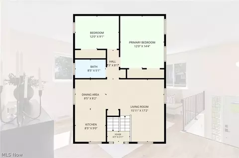 Floorplan - 697 Ocean Ave, Akron, OH 44310 photo 1 of 2