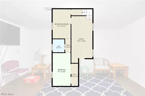 Floorplan - 602 Blaine Ave, Akron, OH 44310 photo 2 of 2