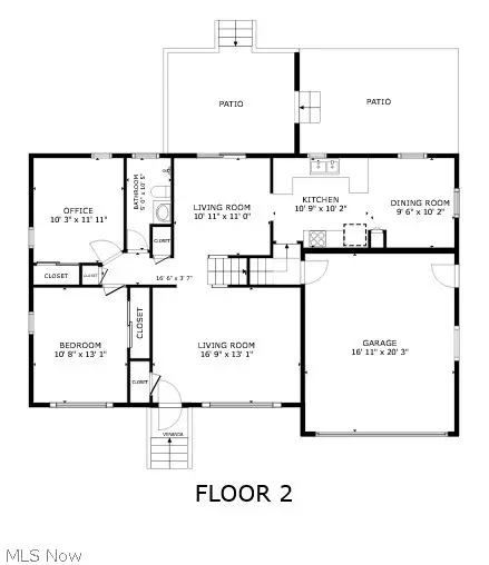 Floorplan - 1787 E 227th St, Euclid, OH 44117 photo 2 of 3