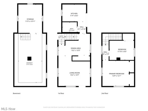 Floorplan - 603 Thayer Ave, Ashtabula, OH 44004 photo 4 of 4