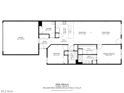 Floorplan - 509 Eldemire Ln, Elyria, OH 44035 photo 1 of 1