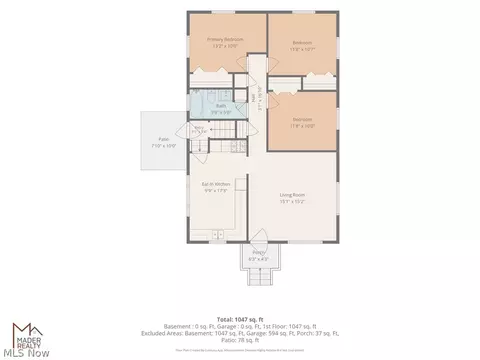 Floorplan - 327 Franklin Ave, Elyria, OH 44035 photo 1 of 4