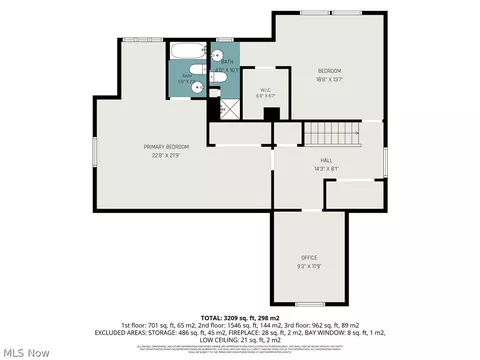 Floorplan - 7550 Beverly Dr, Independence, OH 44131 photo 2 of 3