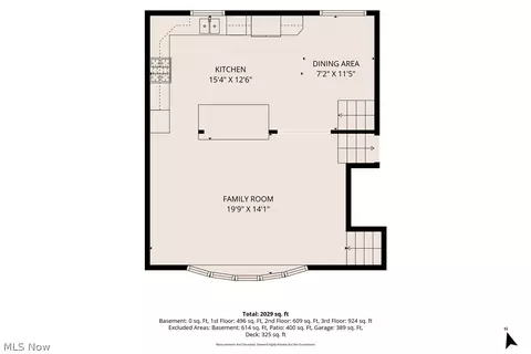 Floorplan - 6613 Brookside Rd, Independence, OH 44131 photo 2 of 4