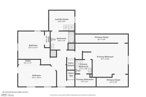 Floorplan - 955 E Schaaf Rd, Brooklyn Heights, OH 44131 photo 4 of 5