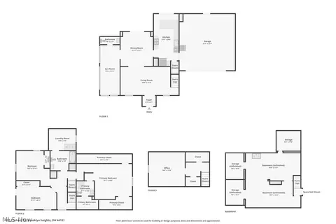 Floorplan - 955 E Schaaf Rd, Brooklyn Heights, OH 44131 photo 3 of 5