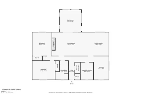 Floorplan - 4788 River Rd, Perry, OH 44081 photo 1 of 1