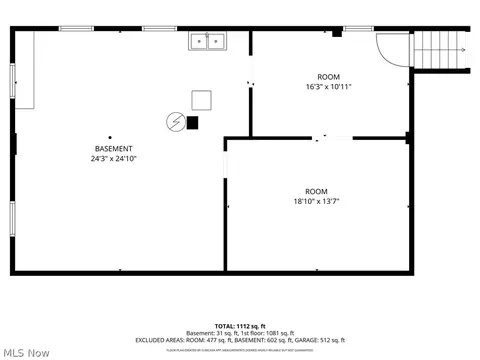 Floorplan - 1902 Root Ave NE, Canton, OH 44705 photo 2 of 2