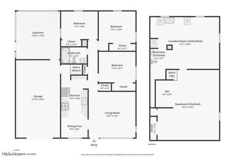 Floorplan - 1829 Eldon Dr, Wickliffe, OH 44092 photo 3 of 3