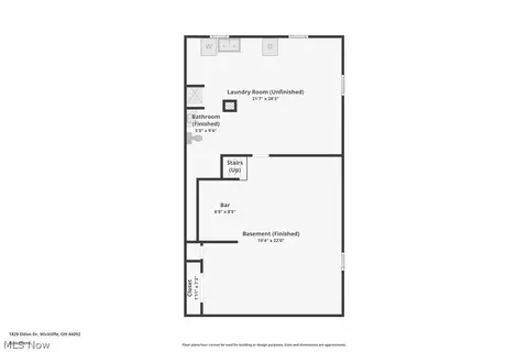 Floorplan - 1829 Eldon Dr, Wickliffe, OH 44092 photo 2 of 3