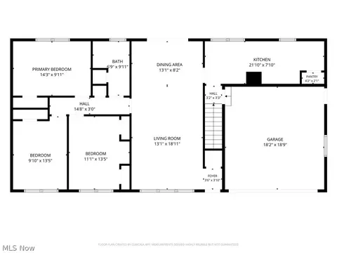 Floorplan - 1303 Cherry Ln, Seven Hills, OH 44131 photo 1 of 2