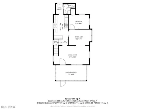 Floorplan - 41825 Adelbert St, Elyria, OH 44035 photo 2 of 4