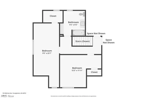 Floorplan - 123 Melrose Ave, Boardman, OH 44512 photo 2 of 4