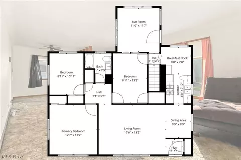 Floorplan - 819 E 261st St, Euclid, OH 44132 photo 2 of 3