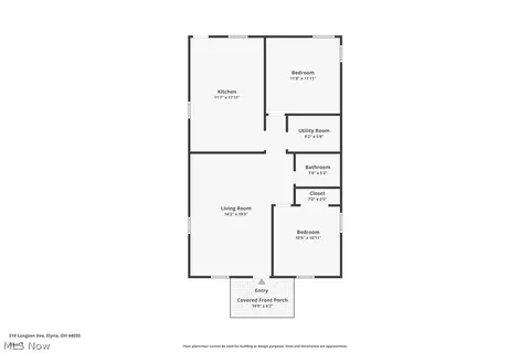 Floorplan - 318 Longson Ave, Elyria, OH 44035 photo 1 of 1