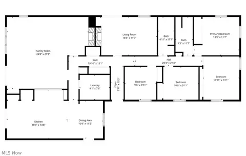 Floorplan - 601 Perham Dr, Berea, OH 44017 photo 1 of 1