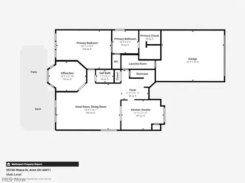 Floorplan - 35760 Ithaca Dr, Avon, OH 44011 photo 1 of 3