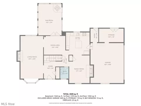 Floorplan - 135 E Case Dr, Hudson, OH 44236 photo 1 of 3