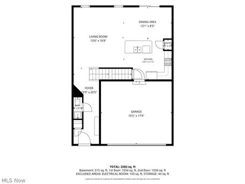Floorplan - 181 Pine Ave, Peninsula, OH 44264 photo 1 of 4