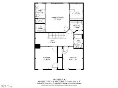 Floorplan - 181 Pine Ave, Peninsula, OH 44264 photo 2 of 4