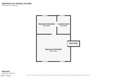Floorplan - 9008 Wilverne Dr, Windham, OH 44288 photo 3 of 3