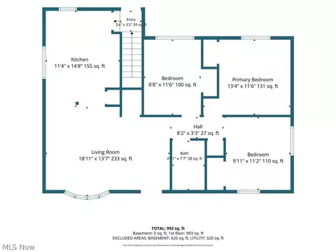 Floorplan - 653 Lucille Dr, Elyria, OH 44035 photo 1 of 2