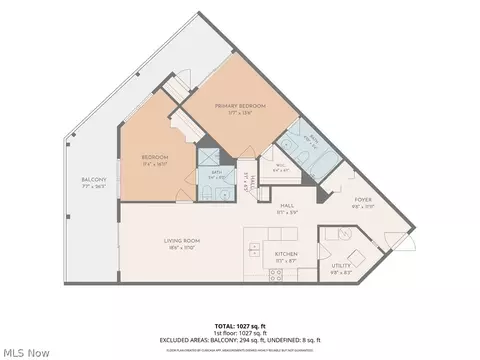 Floorplan - 6035 Lake Rd #524, Ashtabula, OH 44004 photo 1 of 1