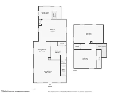 Floorplan - 434 Us Highway 224, Sullivan, OH 44880 photo 2 of 2