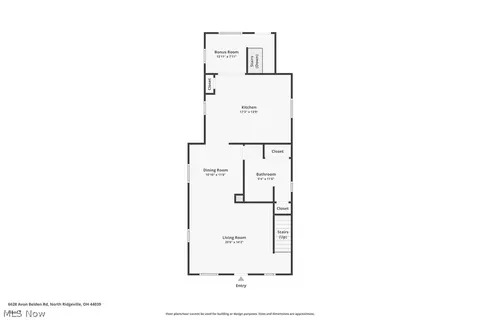 Floorplan - 434 Us Highway 224, Sullivan, OH 44880 photo 1 of 2