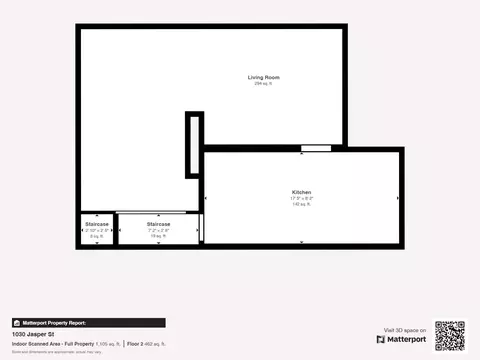 Floorplan - 1030 Jasper St, Springfield, OH 45503 photo 1 of 3