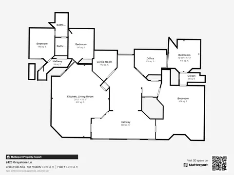 Floorplan - 2420 Greystone Ln, Springfield, OH 45503 photo 1 of 2