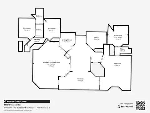 Floorplan - 2420 Greystone Ln, Springfield, OH 45503 photo 2 of 2