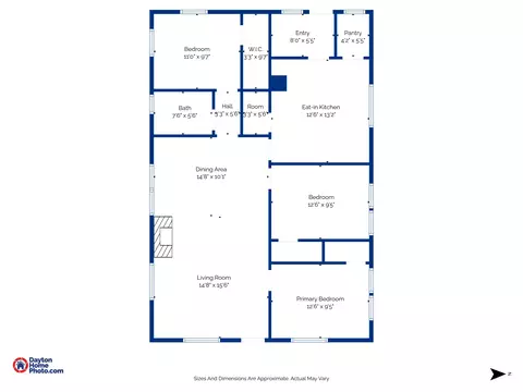 Floorplan - 817 N Burnett Rd, Springfield, OH 45503 photo 1 of 1