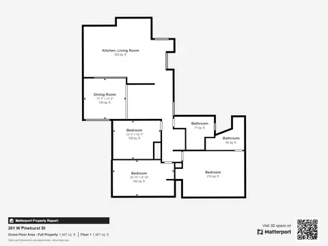 Floorplan - 261 W Pinehurst St, Sidney, OH 45365 photo 1 of 2