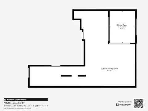 Floorplan - 7145 Brookmeadow Dr, Dayton, OH 45459 photo 2 of 4