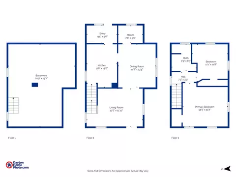 Floorplan - 14 Seever St, Springfield, OH 45506 photo 3 of 4