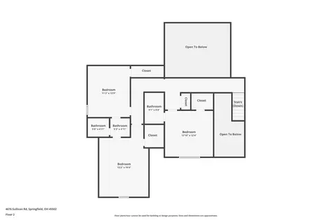 Floorplan - 4676 Sullivan Rd, Springfield, OH 45502 photo 4 of 4