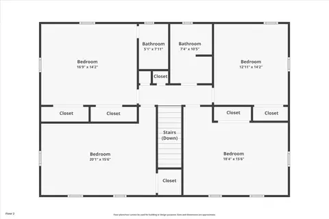 Floorplan - 844 White Oak Dr, Springfield, OH 45504 photo 4 of 4