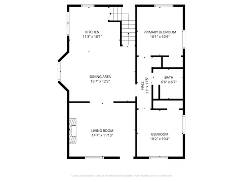Floorplan - 1212 W Pleasant St, Springfield, OH 45506 photo 2 of 4