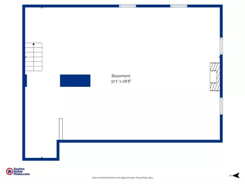 Floorplan - 206 S Tecumseh Rd, Springfield, OH 45506 photo 1 of 3
