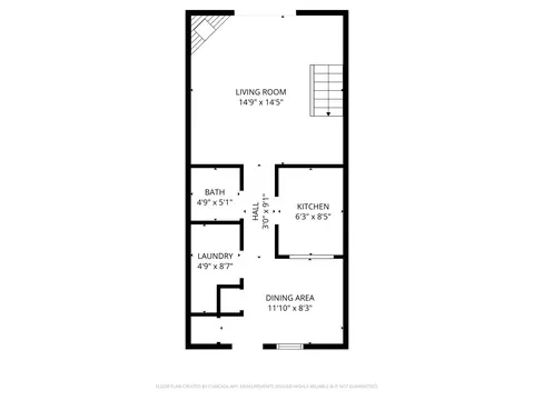 Floorplan - 615 Villa Rd #B, Springfield, OH 45503 photo 3 of 4